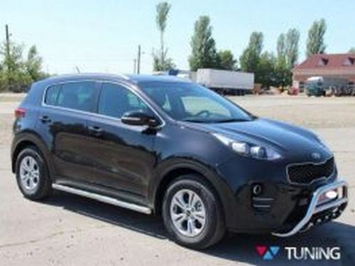 Трубы боковые Kia Sportage IV (QL; 16-21) - чистые 3