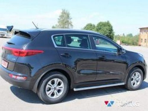 Трубы боковые Kia Sportage IV (QL; 16-21) - чистые 4