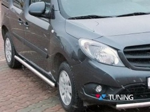 Боковые пороги Mercedes Citan W415 (12-) - трубы 2