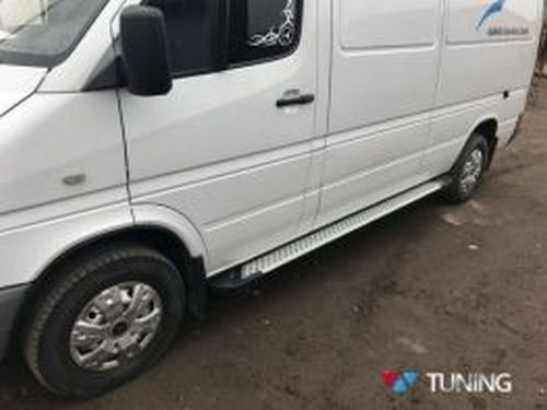 Пороги бічні Mercedes Sprinter W901 (95-06) - Almond Grey 4