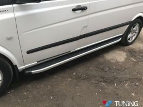 Пороги боковые  Mercedes Vito / V W447 (14-) - Dolunay 4