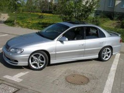 Накладки на пороги OPEL Omega B (1994-2003) - NK 4 4