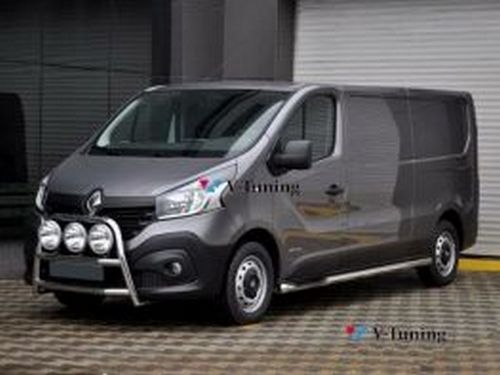 Пороги боковые Opel Vivaro B (14-19) - трубы 3