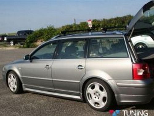 Накладки на пороги + двери VW Passat B5 (1996+) 3 3