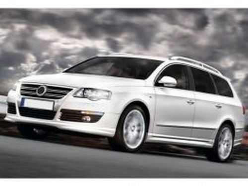 Накладки на пороги VW Passat B6 (05-10) - R-Line стиль 2