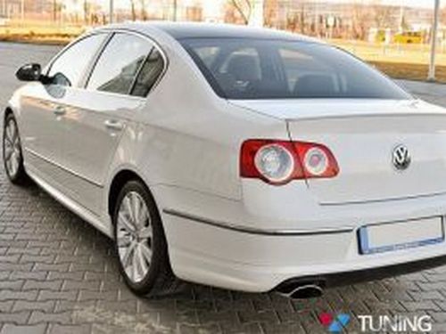 Накладки на пороги VW Passat B6 (05-10) - R-Line стиль 4