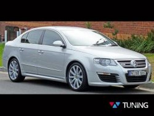 Накладки на боковые пороги VW Passat B6 (R36 стиль) 3 3