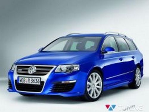 Накладки на боковые пороги VW Passat B6 (R36 стиль) 6 6