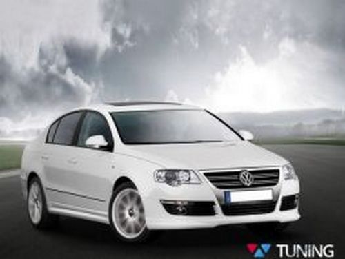 Накладки на боковые пороги VW Passat B6 (R36 стиль) 4 4