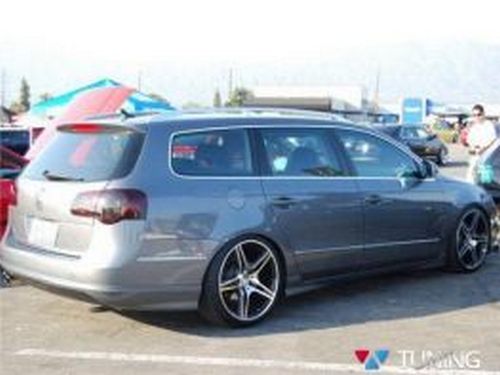 Накладки на пороги VW Passat B6 (Votex стиль) 3 3