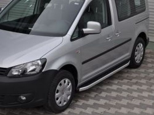 Боковые подножки VW Caddy III (2004+) - DOLUNAY 5 5