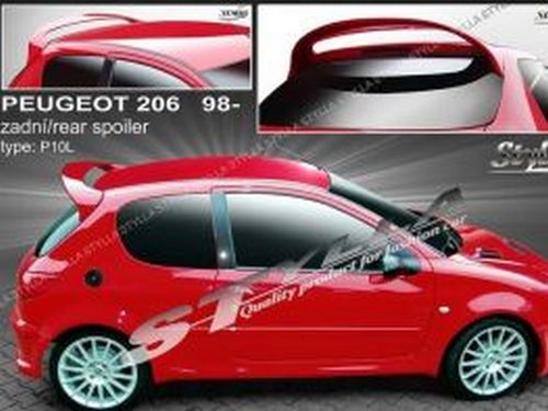 Спойлер Peugeot 206 Hatchback - Stylla 2