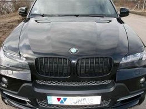 Реснички на фары BMW X5 E70 (2006-) ABS 3