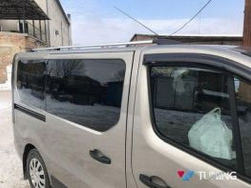 Хром рейлинги RENAULT Trafic III (2014+) 5 5