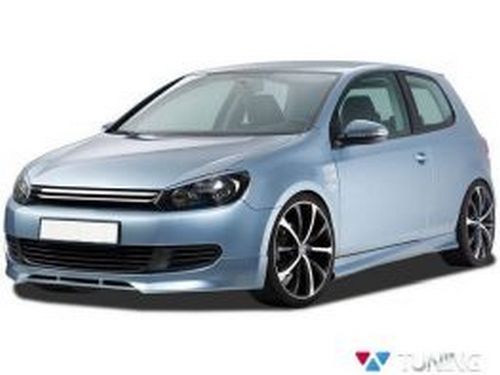 Реснички на фары VW Golf 6 (08-13) 4