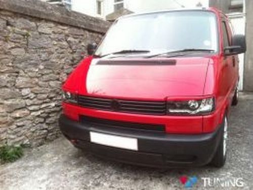 Реснички VW T4 прямой капот - косые 2 2