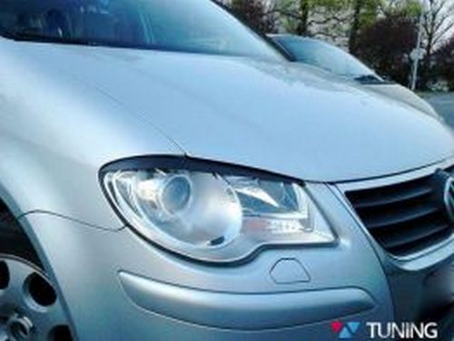 Реснички на фары VW Touran GP (2007-2010) верхние 3