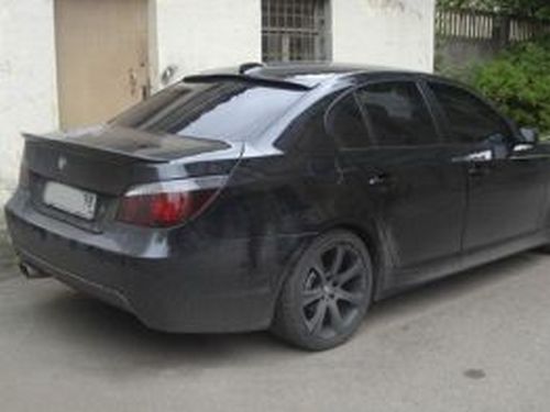 Спойлер на стекло BMW E60 - Schnitzer стиль 2 2