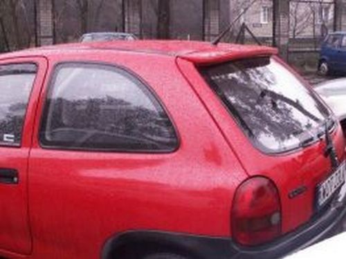 Спойлер Opel Corsa B 3D 2 2