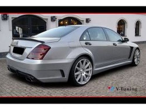 Спойлер багажника MERCEDES S W221 (AMG стиль) 3 3