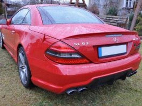 Спойлер багажника Mercedes SL R230 (01-12) 5