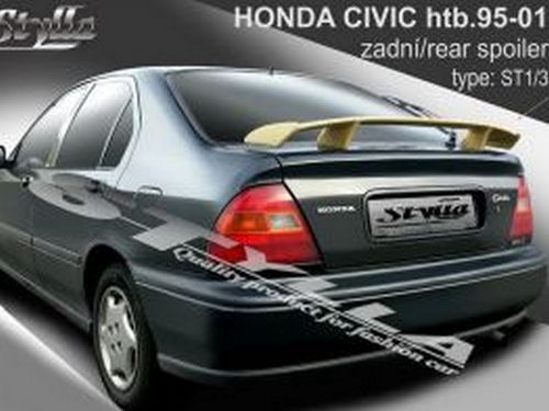 Спойлер на ножках HONDA Civic VI (1995-) 5D (ST3 тип) 2 2