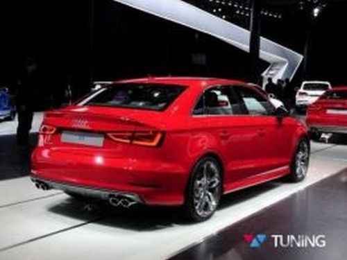 Лип спойлер багажника AUDI A3 8V (2012+) Sedan - S-Line (под покраску) 5 5