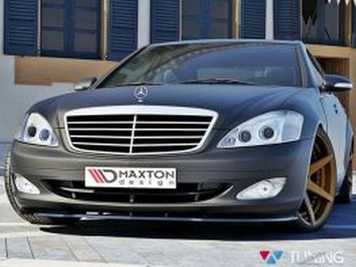 Спліттер передній Mercedes S W221 (05-09) 3