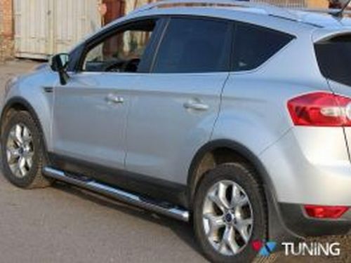 Пороги боковые Ford Kuga I (08-12) - трубы 2