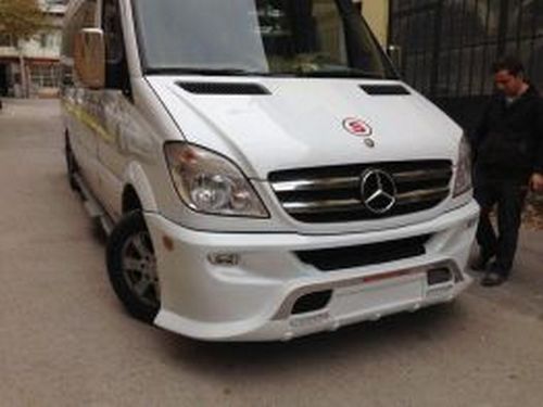 Накладка передняя MERCEDES Sprinter W906 (06-12) - Sport 3 2