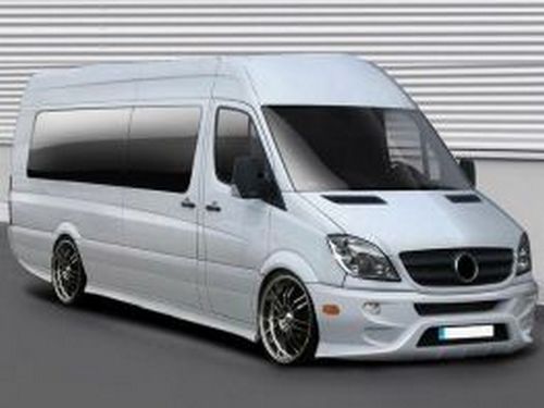 Накладки на пороги MERCEDES Sprinter W906 (06-18) - Meliset 2