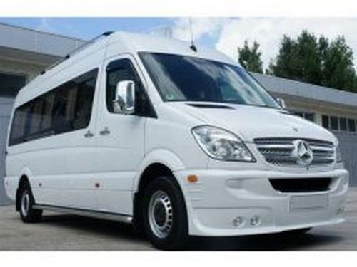 Накладка передняя MERCEDES Sprinter W906 (06-12) - 4 ПТФ 3