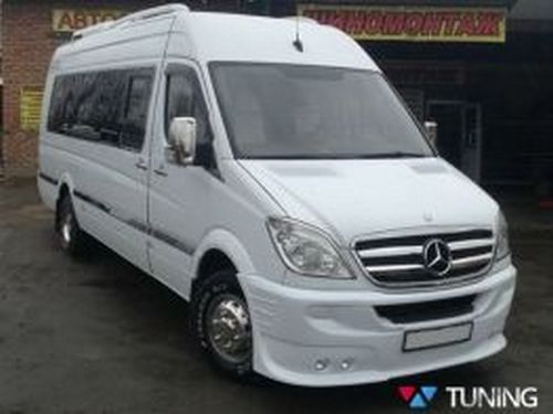 Накладка передняя MERCEDES Sprinter W906 (06-12) - 4 ПТФ 4