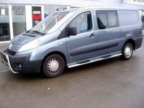 Трубы боковые FIAT Scudo II (07-15) - пороги 2