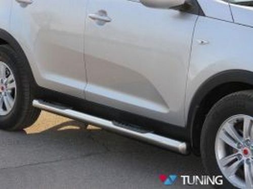 Трубы боковые KIA Sportage III (2010-2015) пороги 3