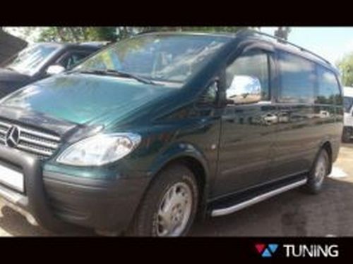 Пороги боковые Mercedes Vito W639 (03-14) - Dolunay 3