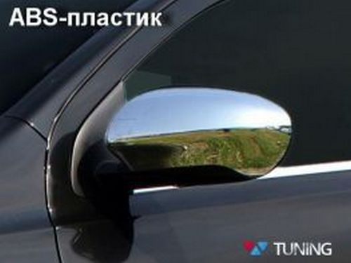 Хром накладки на зеркала Nissan Qashqai I (J10; 07-13) 3