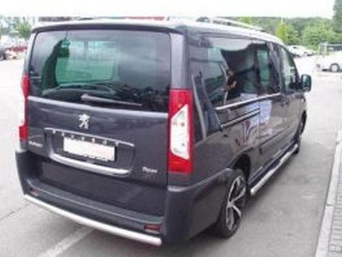 Защита задняя FIAT Scudo II (07-15) - труба 2