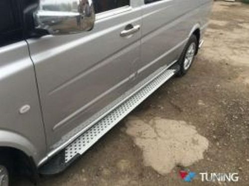 Пороги бічні Mercedes Vito W639 (03-14) - Almond Grey 3