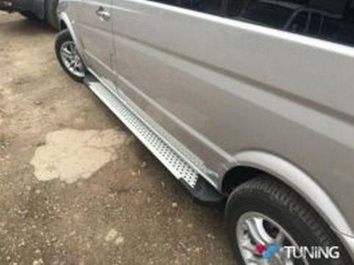 Пороги бічні Mercedes Vito W639 (03-14) - Almond Grey 4