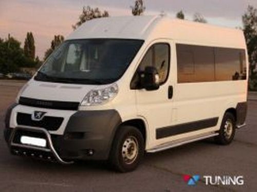 Пороги боковые Fiat Ducato (2006-) - Premium серия 4