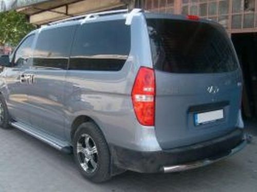 Защита задняя (труба) Hyundai Starex H300 (2008-) 3