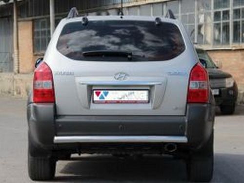 Защита задняя Hyundai Tucson I (JM; 04-10) 3