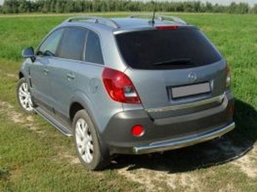 Защита задняя Opel Antara (07-) - труба прямая 4