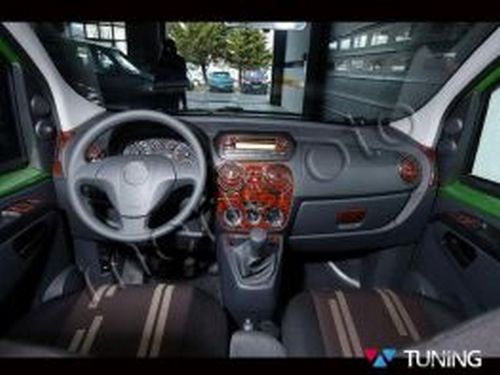 Накладки на торпедо FIAT Fiorino (2008-) дерево 1