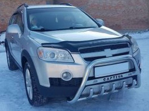 Кенгурятник Chevrolet Captiva I (06-18) - с грилем 3