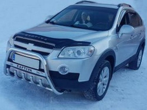 Кенгурятник Chevrolet Captiva I (06-18) - с грилем 4