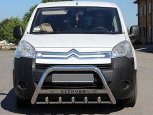 Кенгурятник Citroen Berlingo II (08-18) - с надписью 3