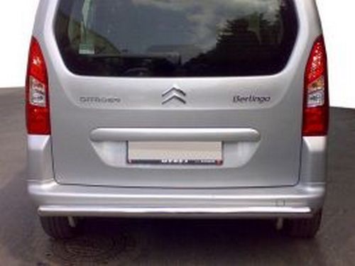 Защита задняя Citroen Berlingo II (08-18) - труба прямая 2