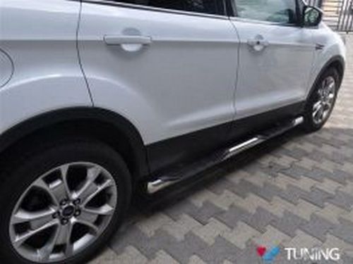 Пороги боковые Ford Kuga II (13-19) - трубы 2